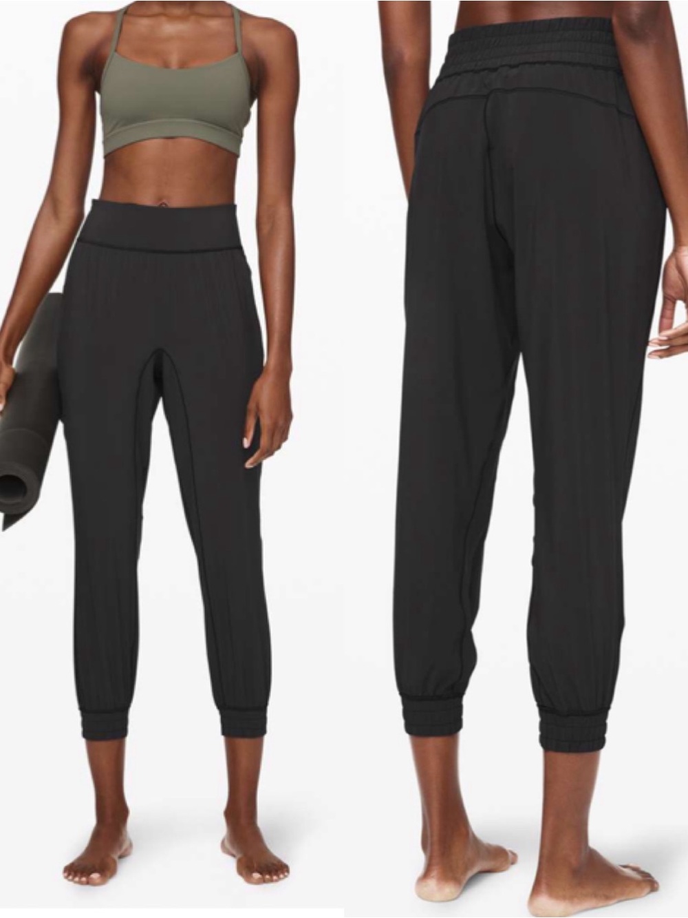 Lululemon Sun Setter Jogger 28" Black High Rise